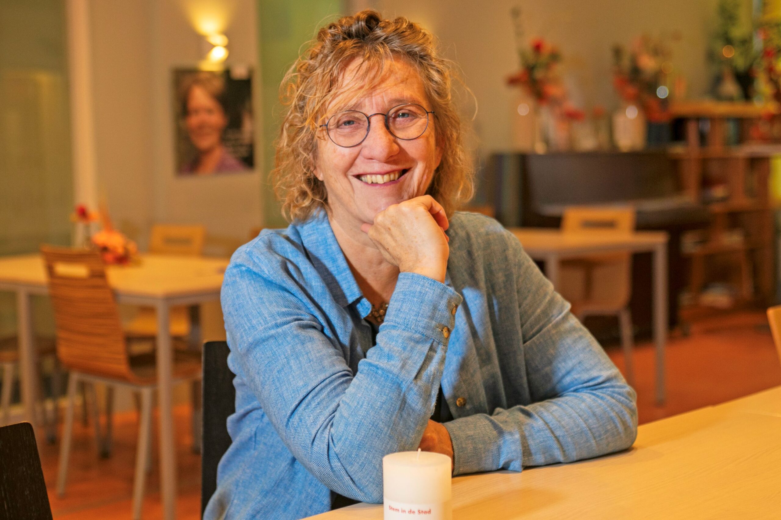 Petra de Vries is per 3 november 2025 straatpastor bij Stem in de Stad. Foto: Heidi Borgart.