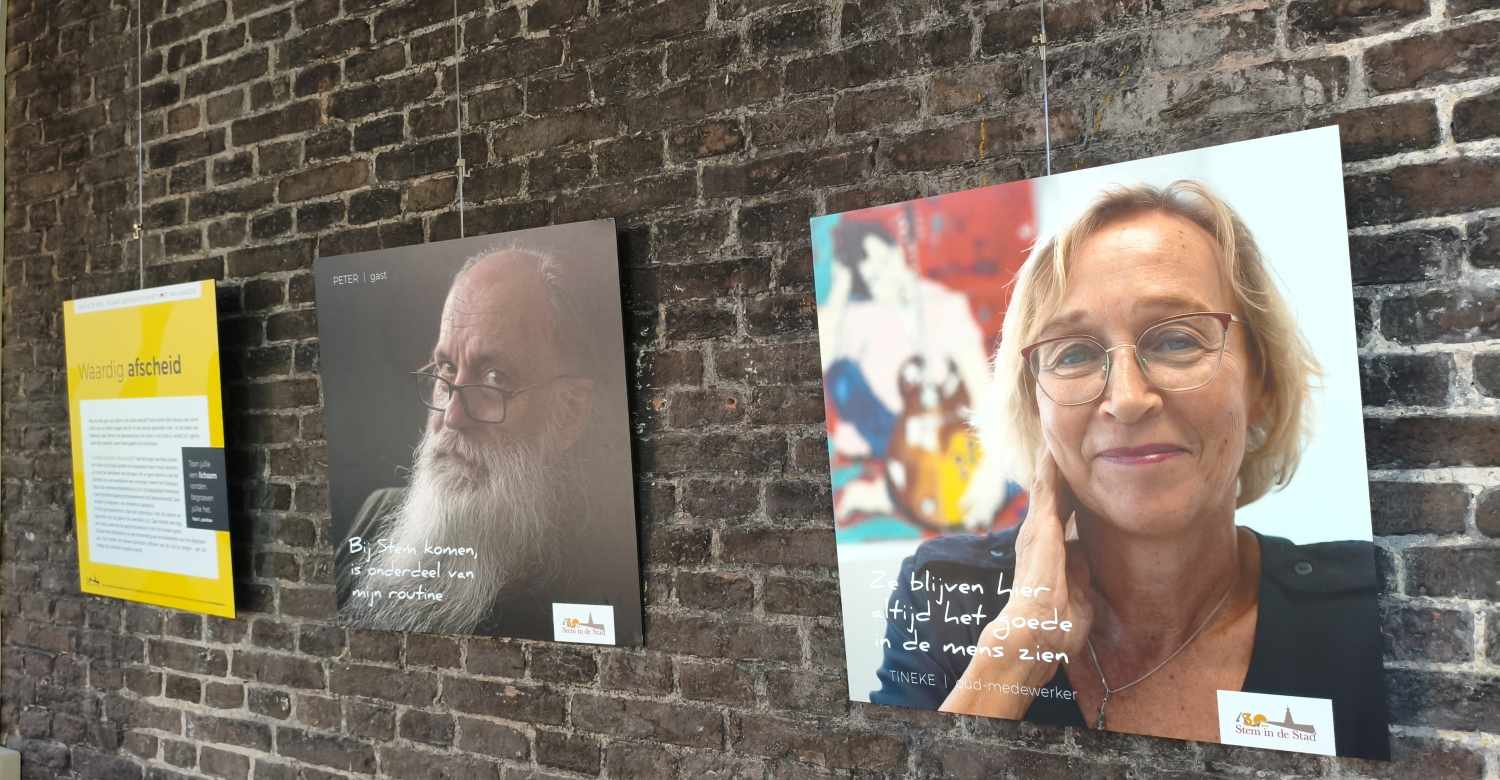 Expositie 30 jaar Stem in de Stad in de bibliotheek Haarlem