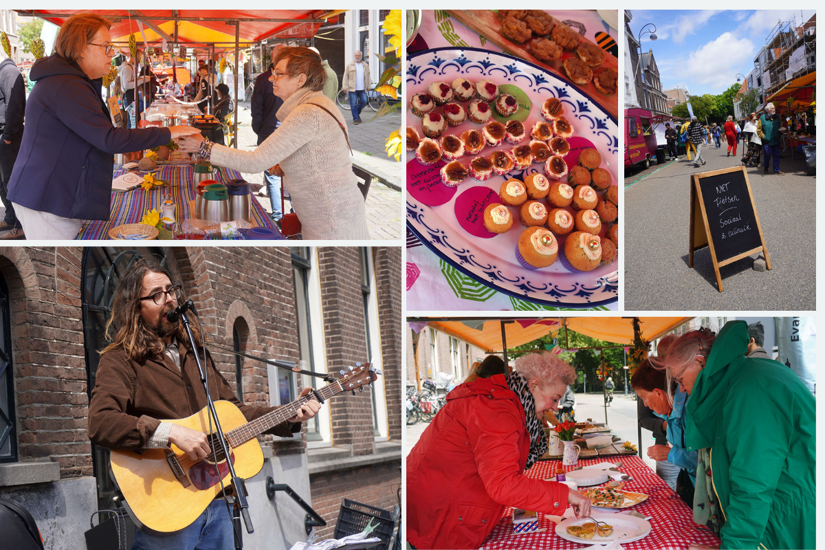 Collage van foto's sociaal & culinair Haarlem 2026